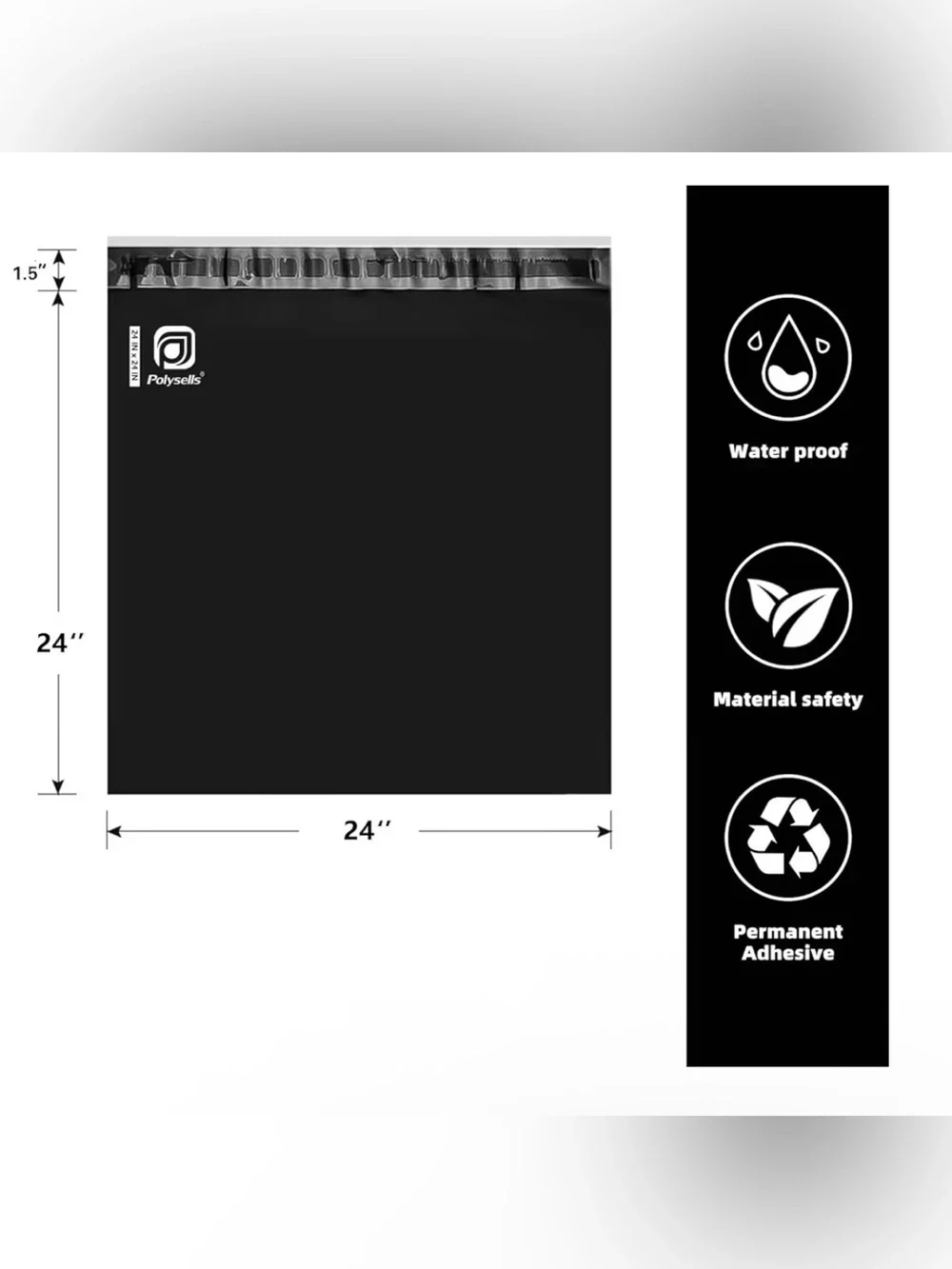 *BUY NOW* Set of 10 (24 x 24) XL Poly Mailers